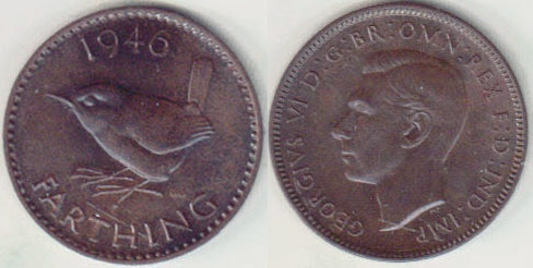 1946 Great Britain Farthing (aUnc) A005194